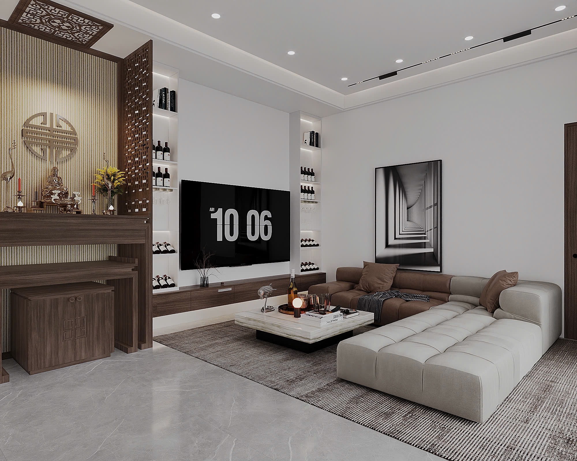 Phối cảnh nhà phố Quận 12