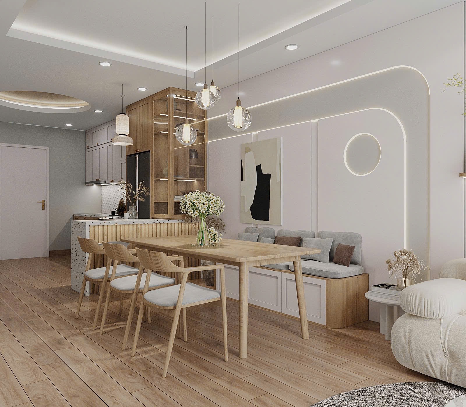 Phối cảnh căn hộ Vinhomes Nguyễn Hữu Cảnh